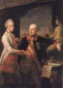 Pompeo Batoni Emperor Foseph II and Grand Duke Pietro Leopoldo of Tusany France oil painting reproduction